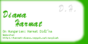 diana harmat business card